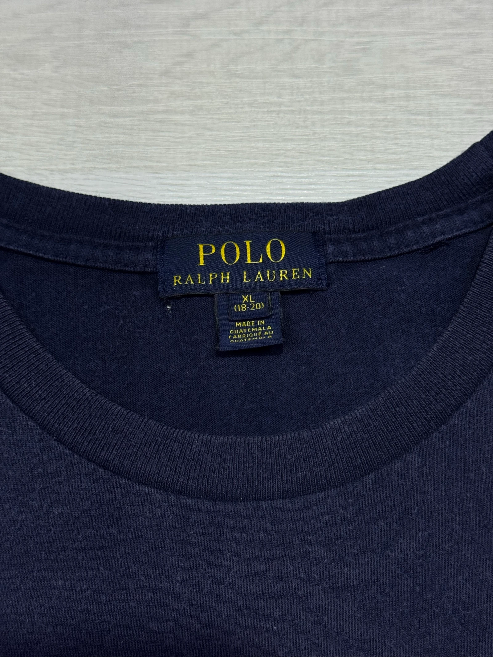 Polo Ralph Lauren Navy T-Shirt Red Pony XL – photo 4